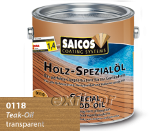 SAICOS - Specjalny olej do drewna TEK 0118 (0,75 L)